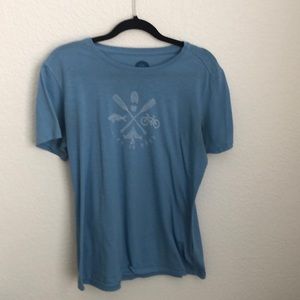Blue t- shirt!